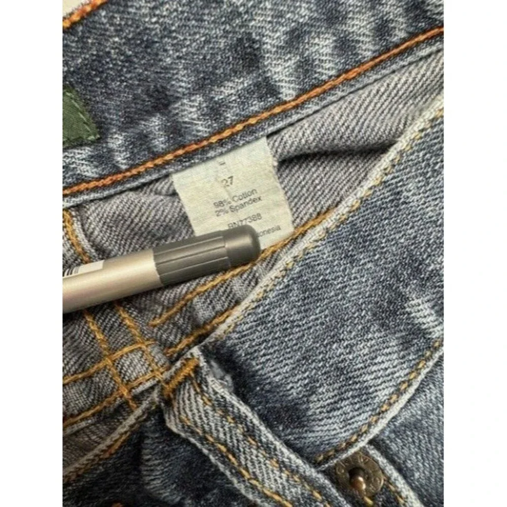 J Crew Size 27 Womens Jeans Matchstick Low Rise Skinny Stretch Med Wash